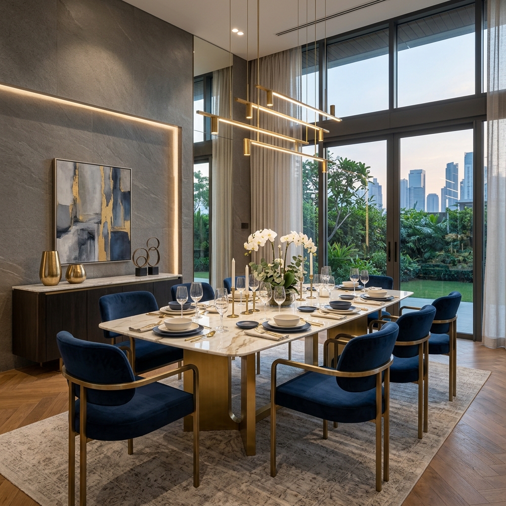 Calacatta Marble Dining Slab